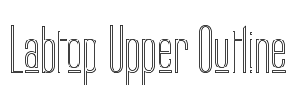 Labtop Upper Outline