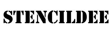 StencilDEE Font Image