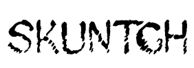 Skuntch Font Image