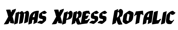 Xmas Xpress Rotalic