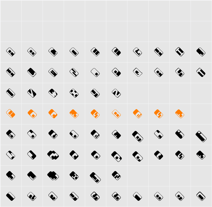 Wdrop07 Character Map