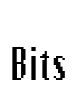 Bits Font Image
