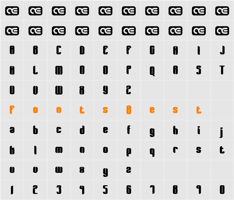 Wager Lost BRK Character Map