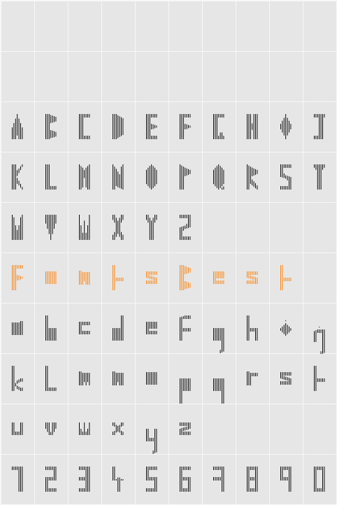 Untitled Character Map