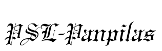 PSL-Panpilas Font Image