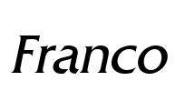 Franco Font Image