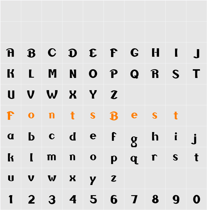 Seasalt Character Map