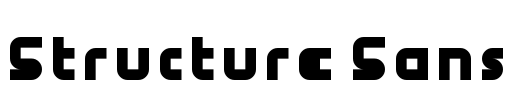 Structure Sans Font Image