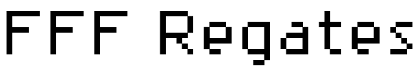 FFF Regates Font Image