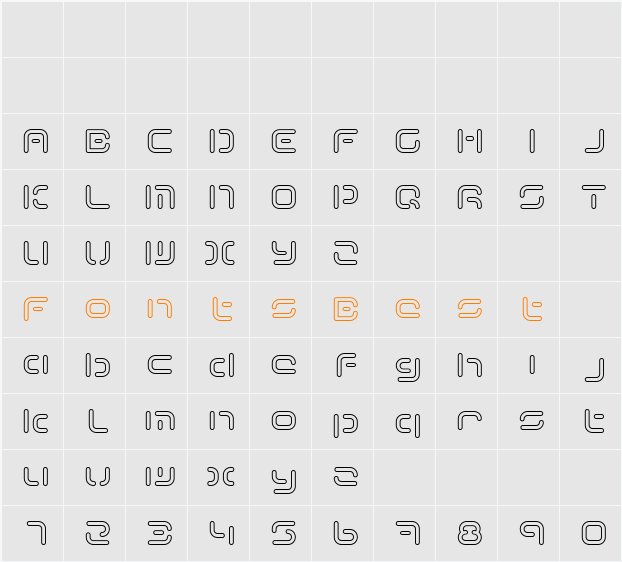 Term Character Map