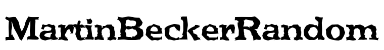 MartinBeckerRandom