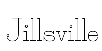 Jillsville Font Image