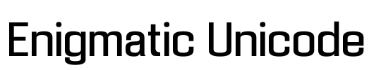 Enigmatic Unicode