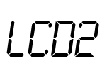 LCD2 Font Image