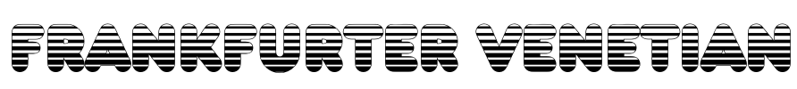 Frankfurter Venetian Font Image