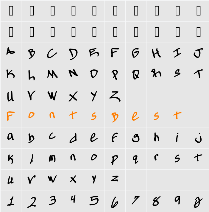 allthingsTone Character Map