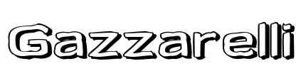 Gazzarelli Font Image