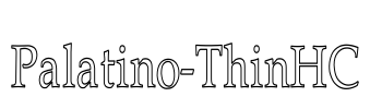 Palatino-ThinHC