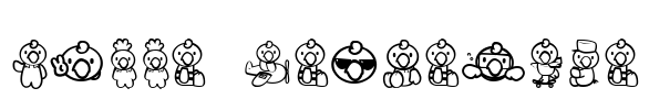 HELLO CONDORITO Font Image