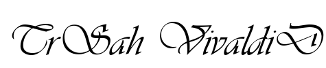 TrSah VivaldiD Font Image