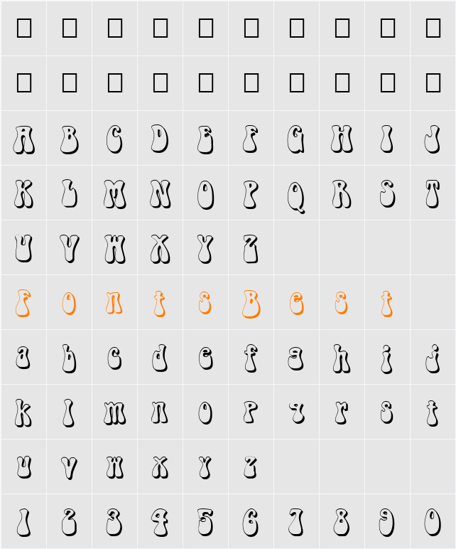 FZ JAZZY 14 3D Character Map