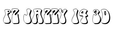 FZ JAZZY 14 3D Font Image