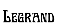 Legrand Font Image