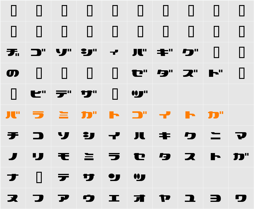 happy Character Map