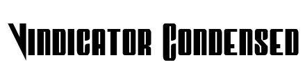 Vindicator Condensed