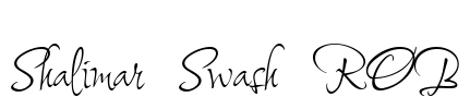Shalimar Swash ROB