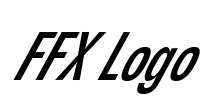 FFX Logo Font Image