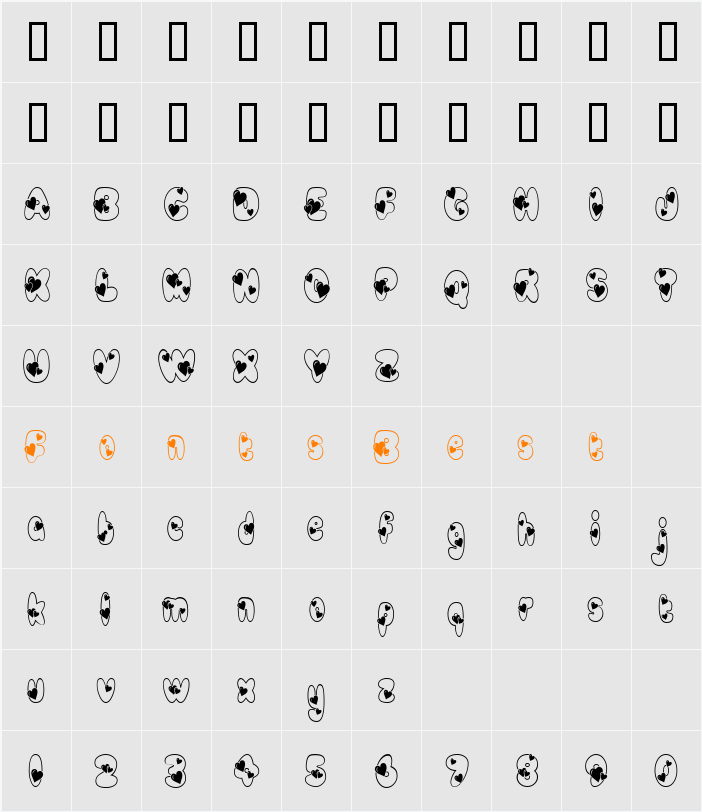 Newlywed Character Map