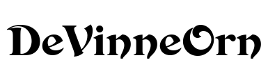 DeVinneOrn Font Image