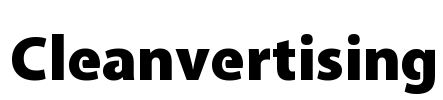 Cleanvertising Font Image