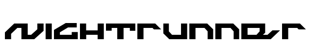 Nightrunner Font Image