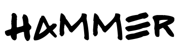Hammer Font Image