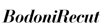 BodoniRecut