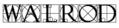 Walrod Font Image