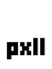 pxll Font Image