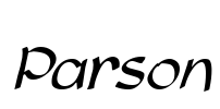 Parson Font Image