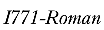I771-Roman