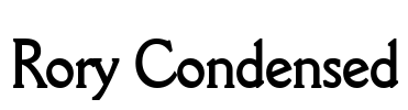 Rory Condensed Font Image