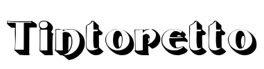 Tintoretto Font Image