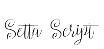 Setta Script Font Image