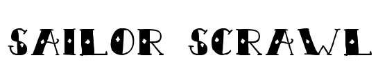 Sailor Scrawl Font Image