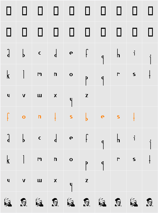 Gauss Jordan Character Map