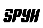 Spyh Font Image
