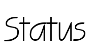 Status Font Image