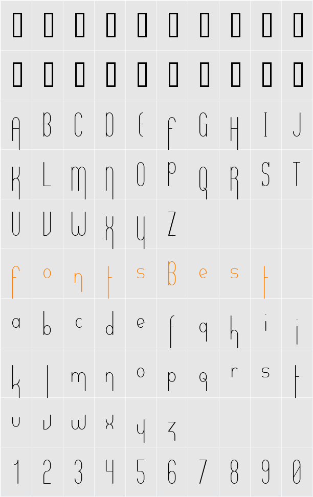 Verticalization Character Map