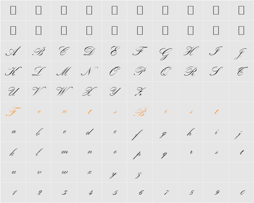 KremlinScriptTwo Character Map